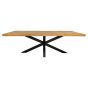 Rechthoekige eettafel Denver - 240 cm - naturel
